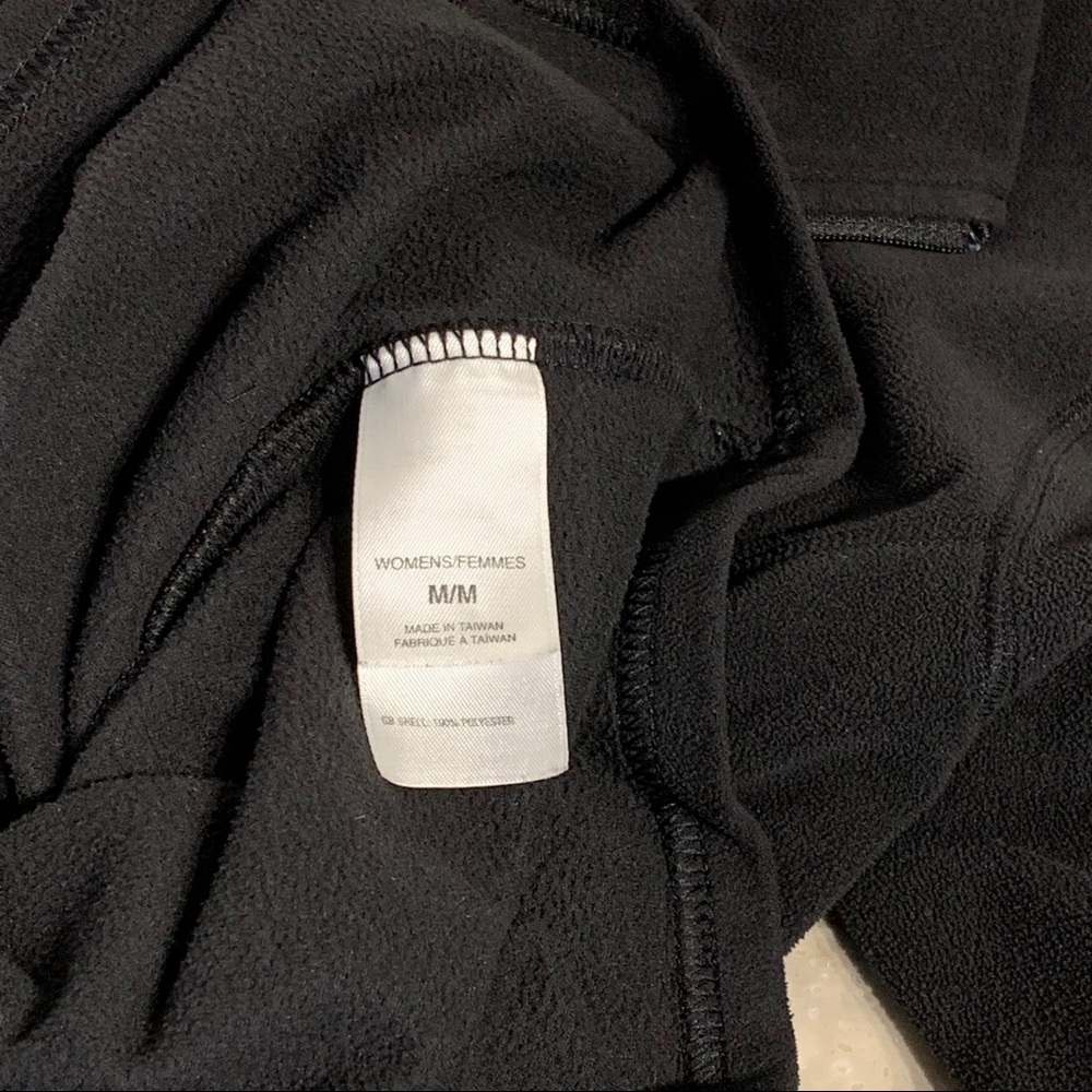 The North Face 1/4 Zip Black TKA 100 Jacket Med - Picture 6 of 7